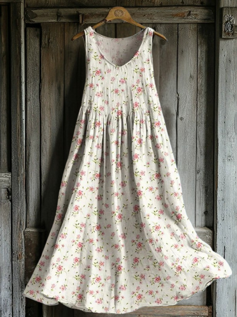 Éléonore – Kleid mit Blumenmuster 
