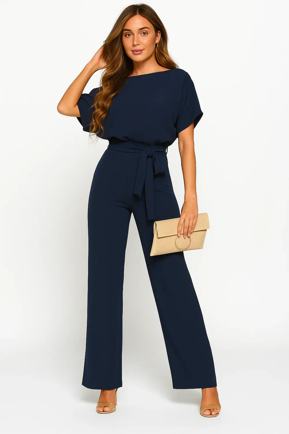 Renilda | Schicker Overall mit Gürtel