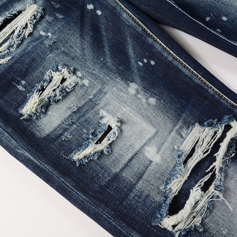 Jeans mit Blitz
