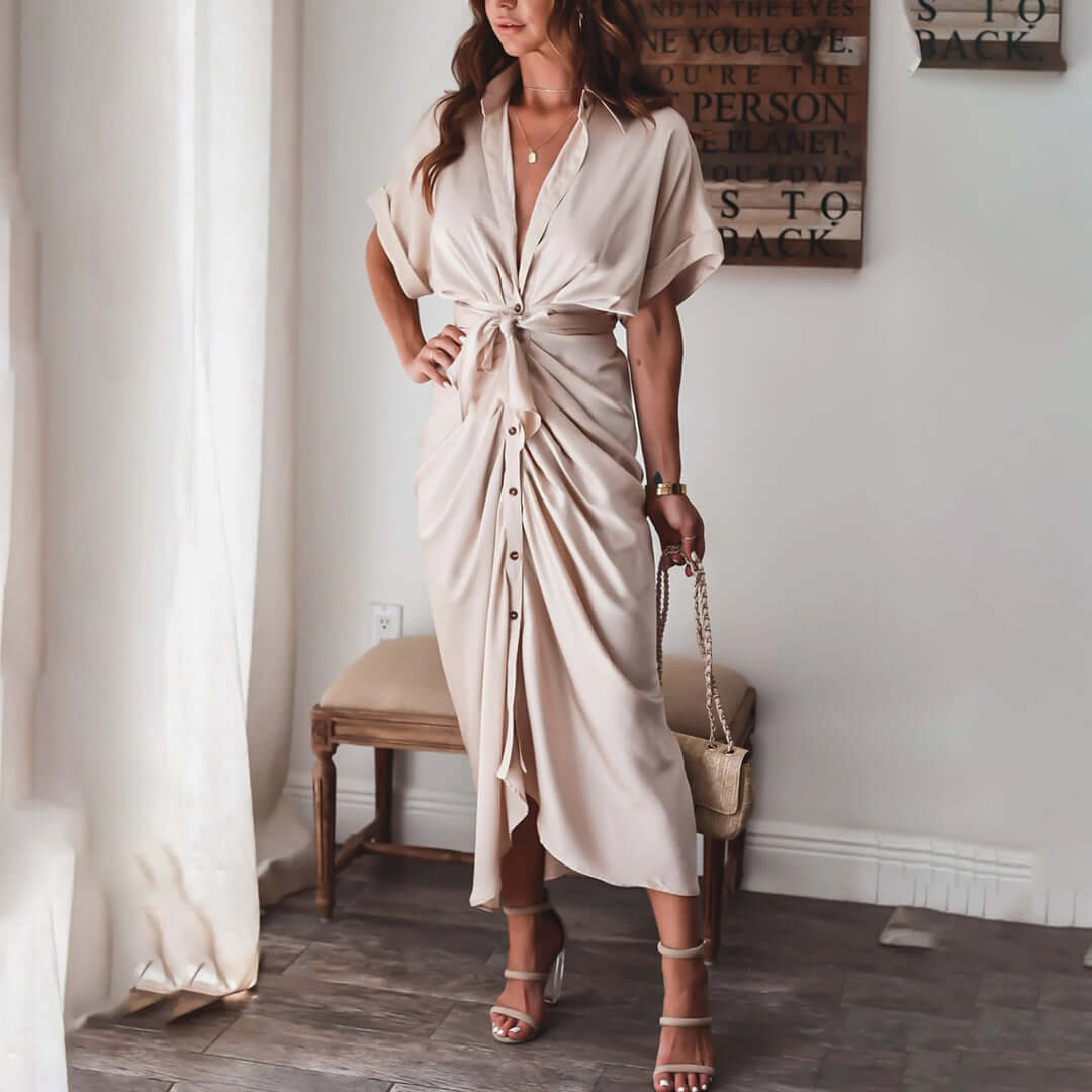 Rosalie | Lässig elegantes Hemdkleid