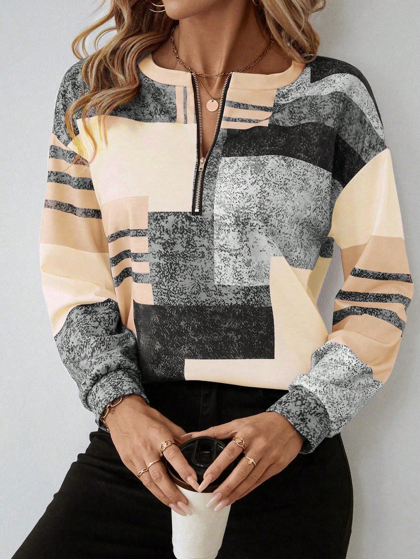 Aurora | Schickes Vintage-Sweatshirt 