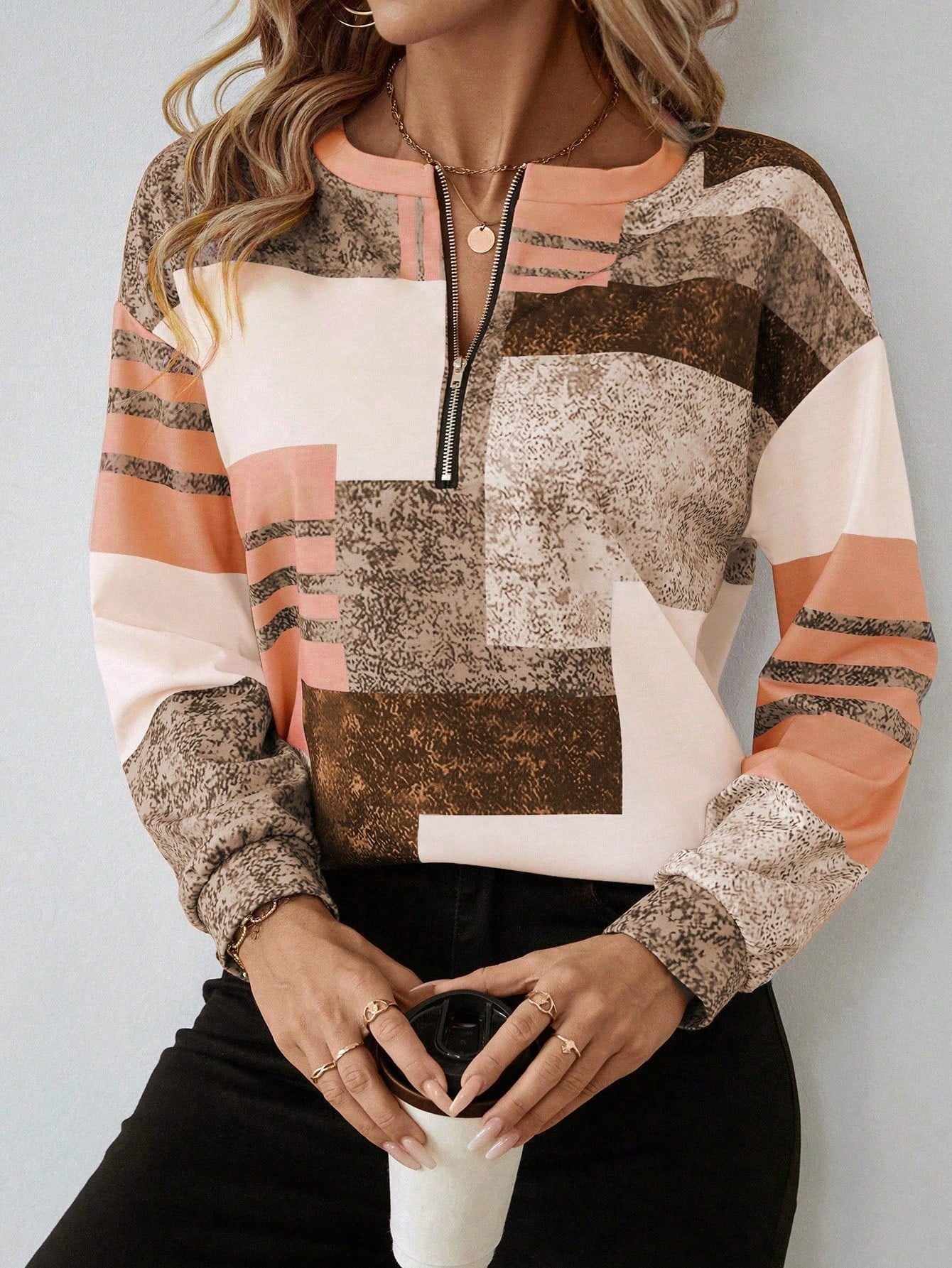 Aurora | Schickes Vintage-Sweatshirt 