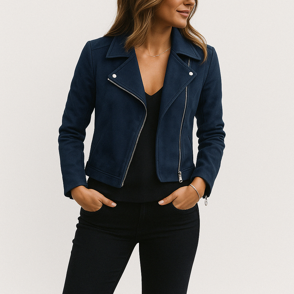 Elsara | Schicke Jacke im Biker-Stil