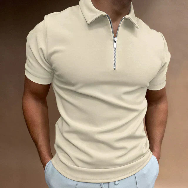 Torren | Schlankes Poloshirt mit Reißverschluss