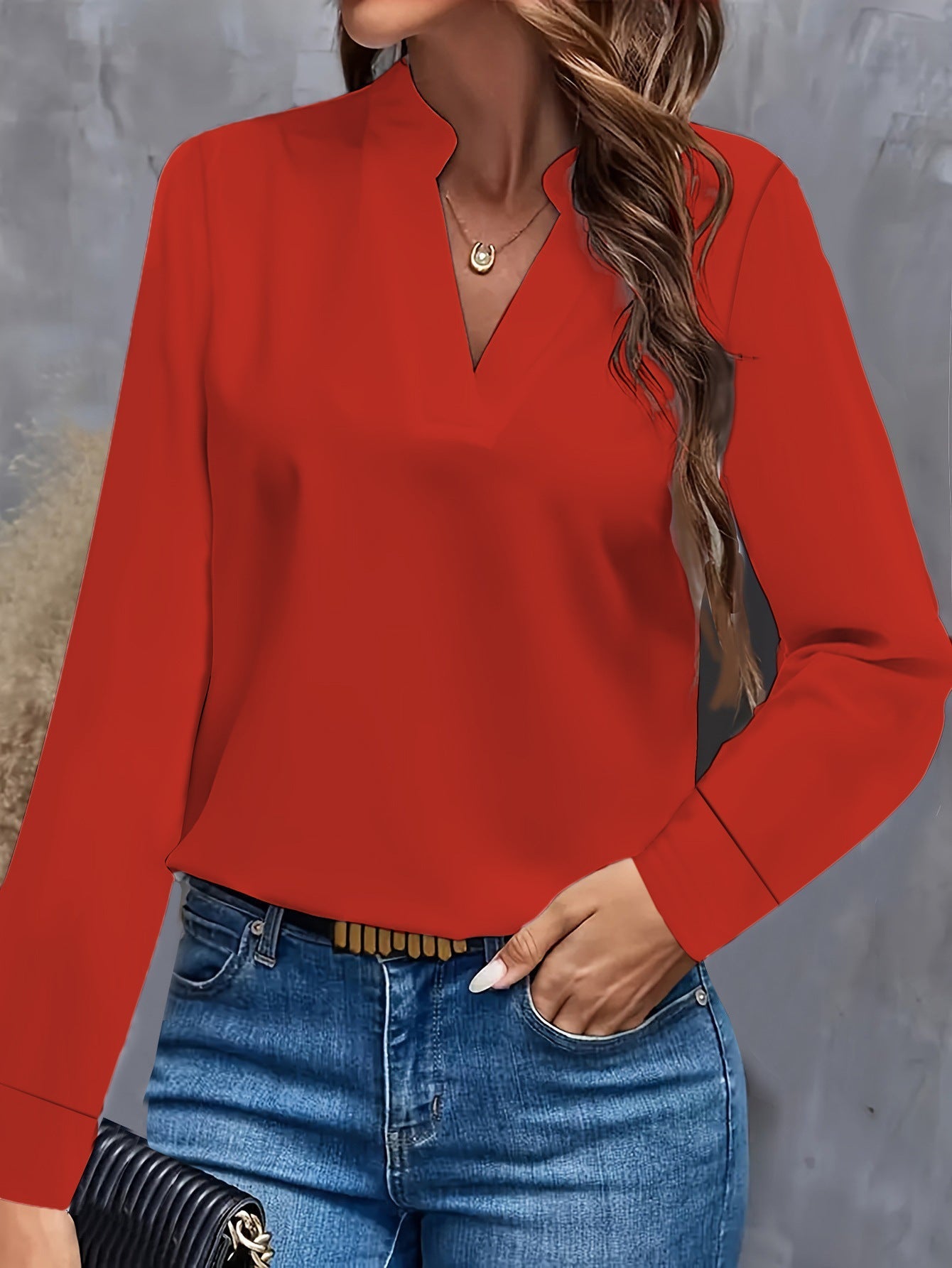 Cataruna | Stylisches Top mit V-Ausschnitt