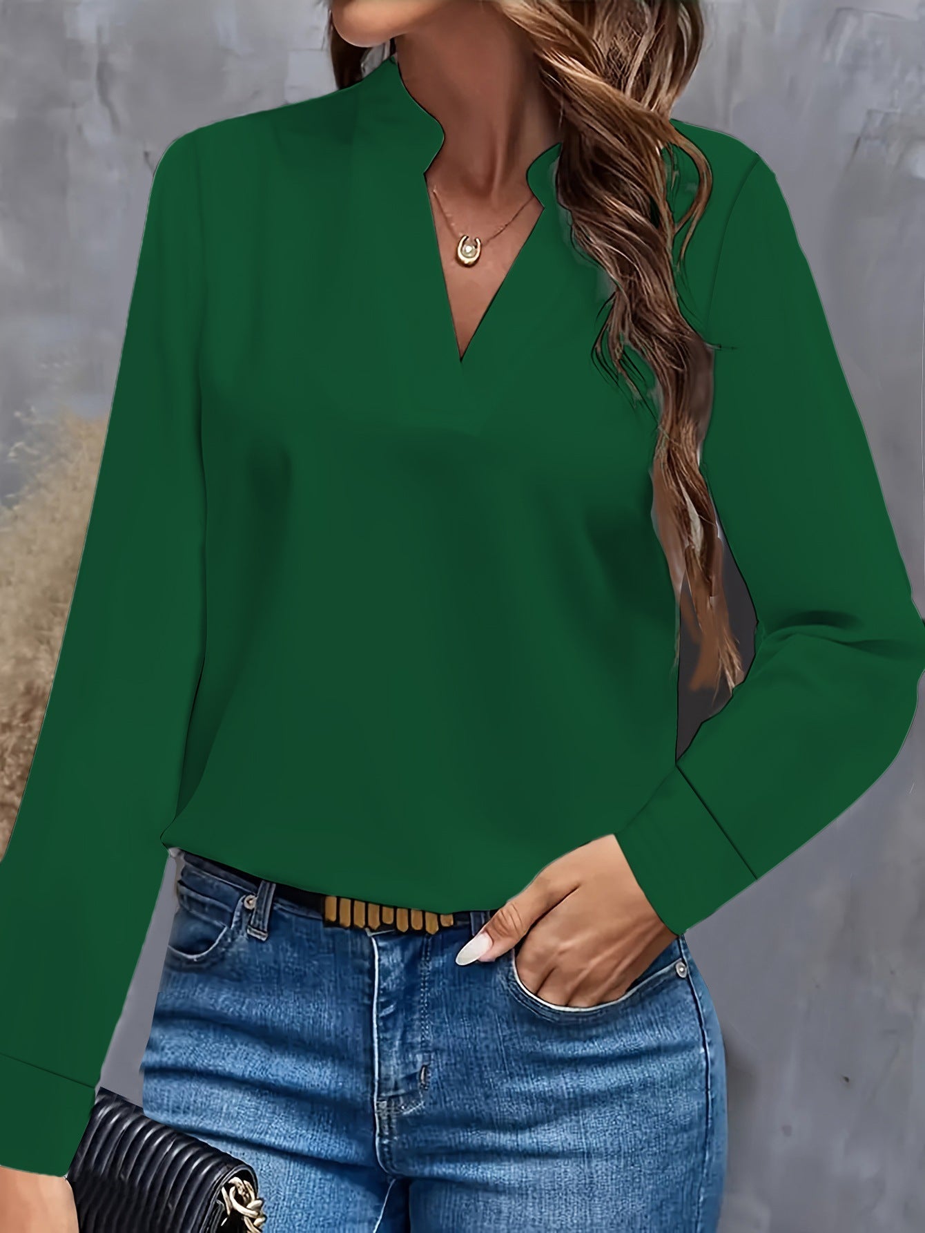Cataruna | Stylisches Top mit V-Ausschnitt