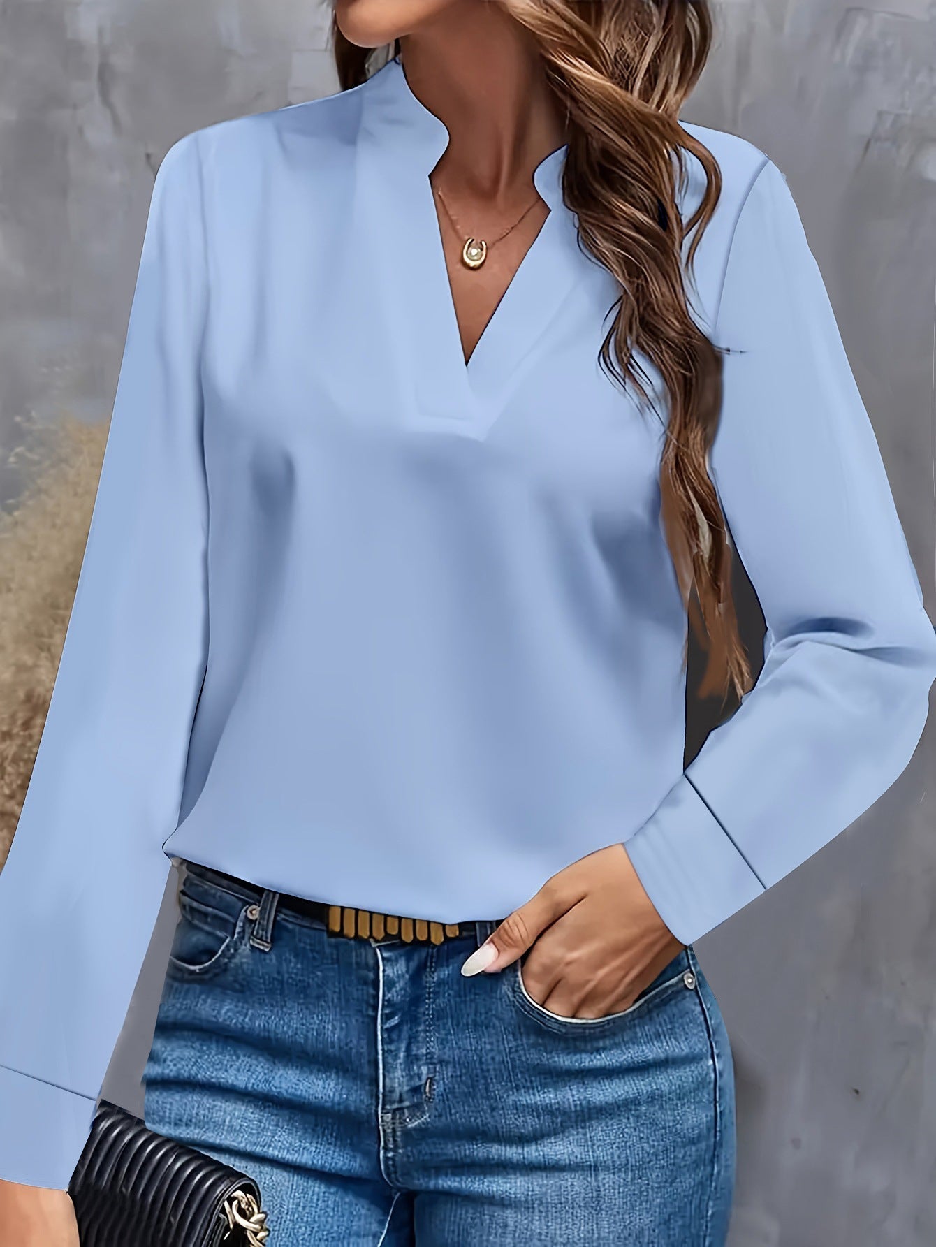 Cataruna | Stylisches Top mit V-Ausschnitt