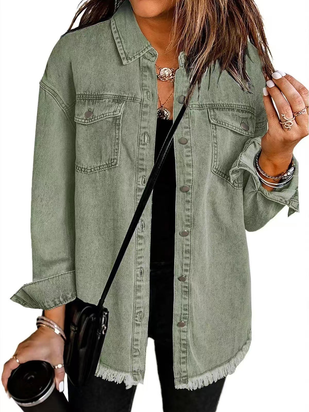 Klassische Jeansjacke für jeden Tag 