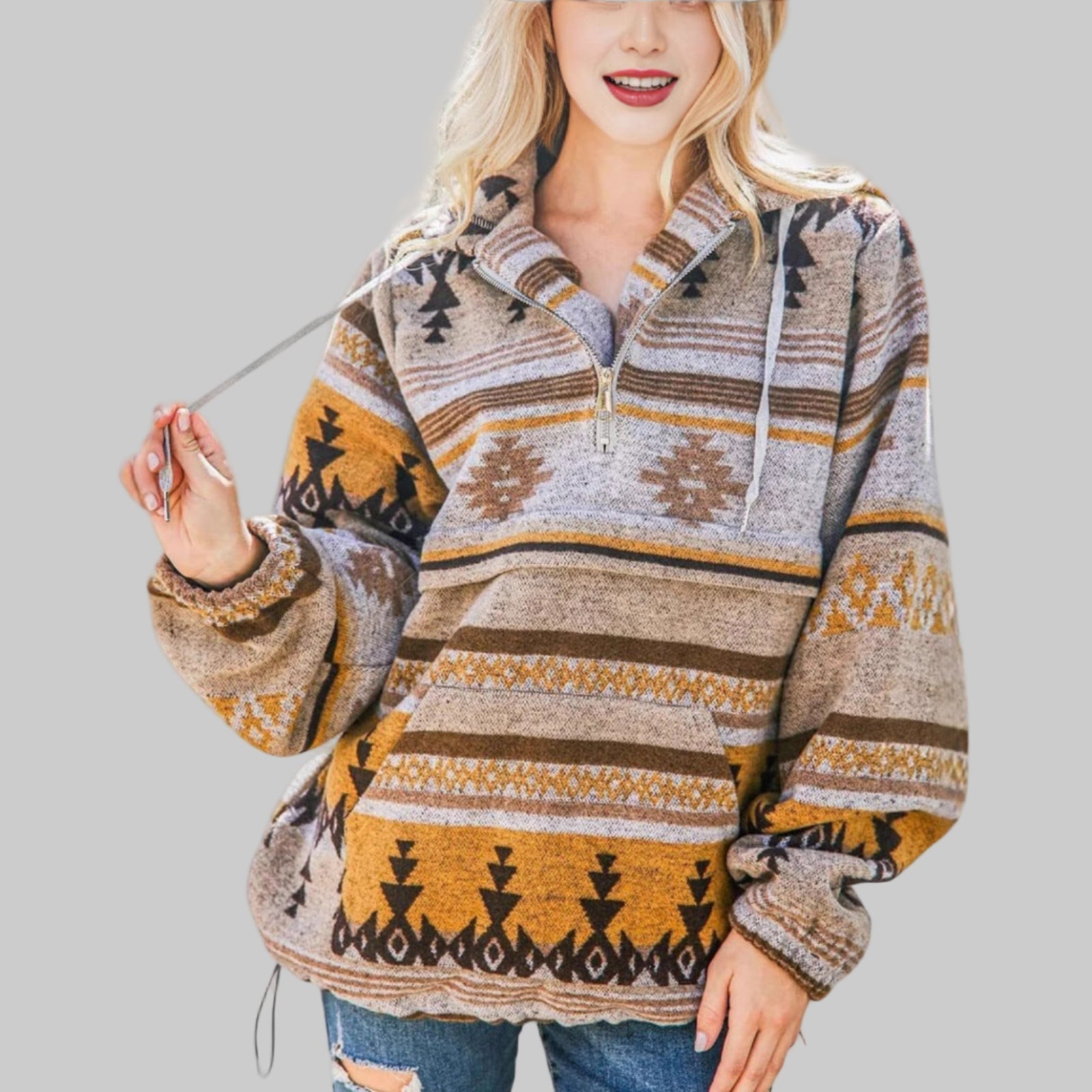 Jillian | Langarm-Kapuzenpullover