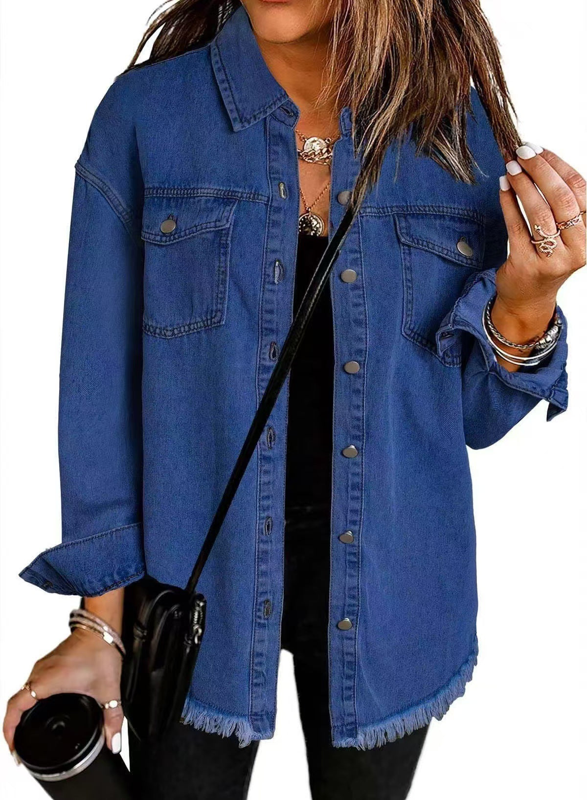 Klassische Jeansjacke für jeden Tag 