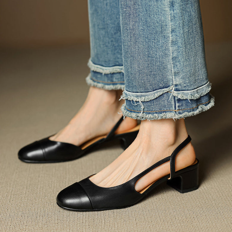 Mica | Pumps aus echtem Leder 