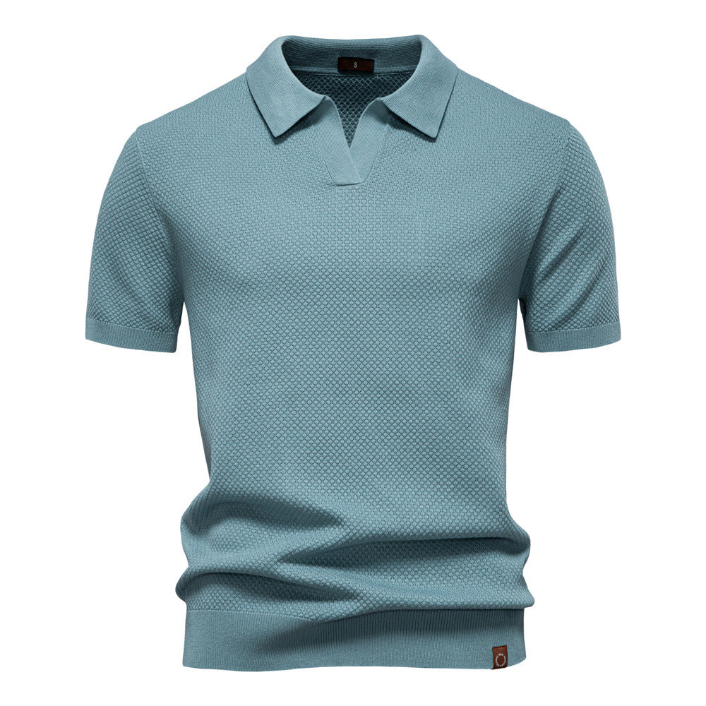 Ulrich – Strukturiertes Poloshirt 