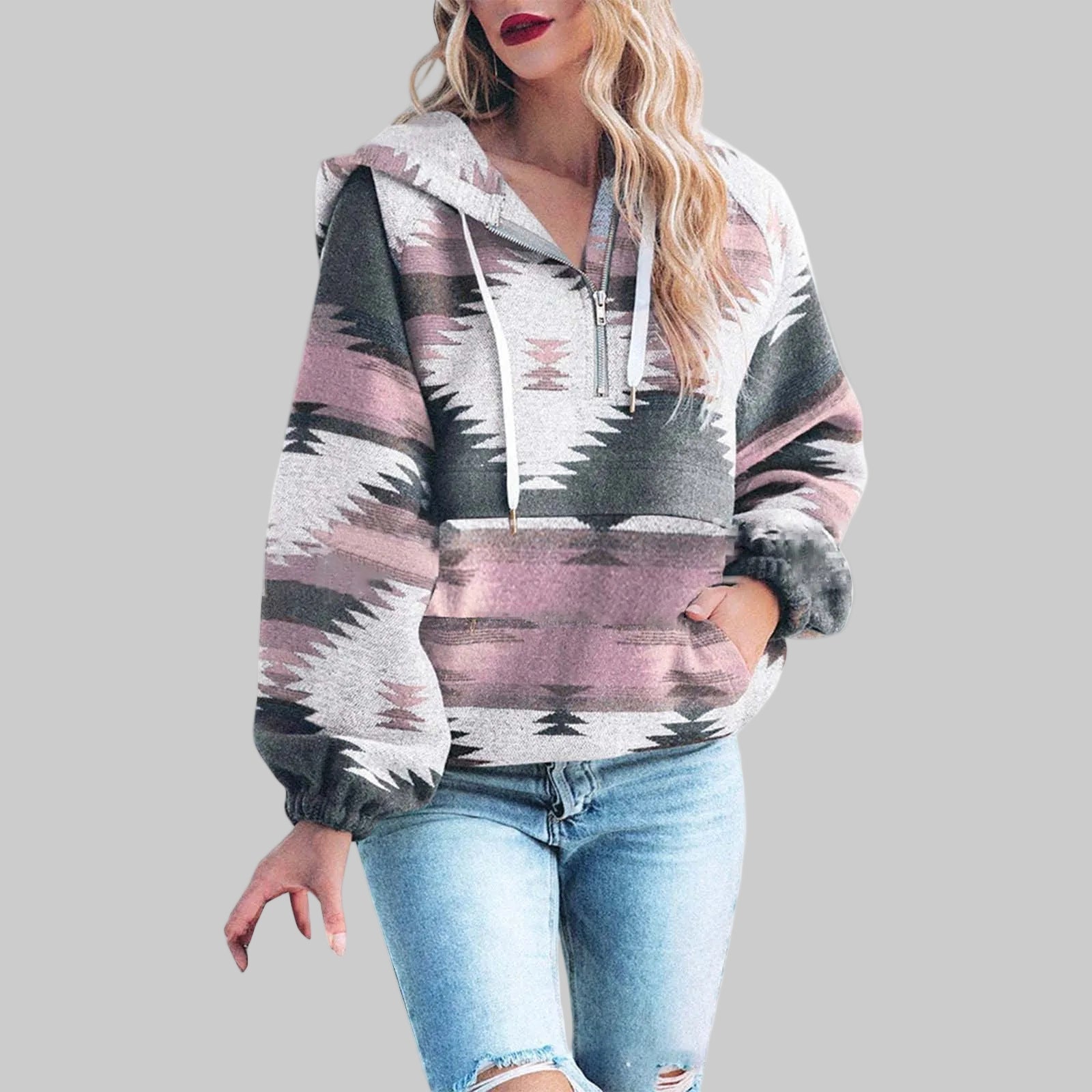 Jillian | Langarm-Kapuzenpullover