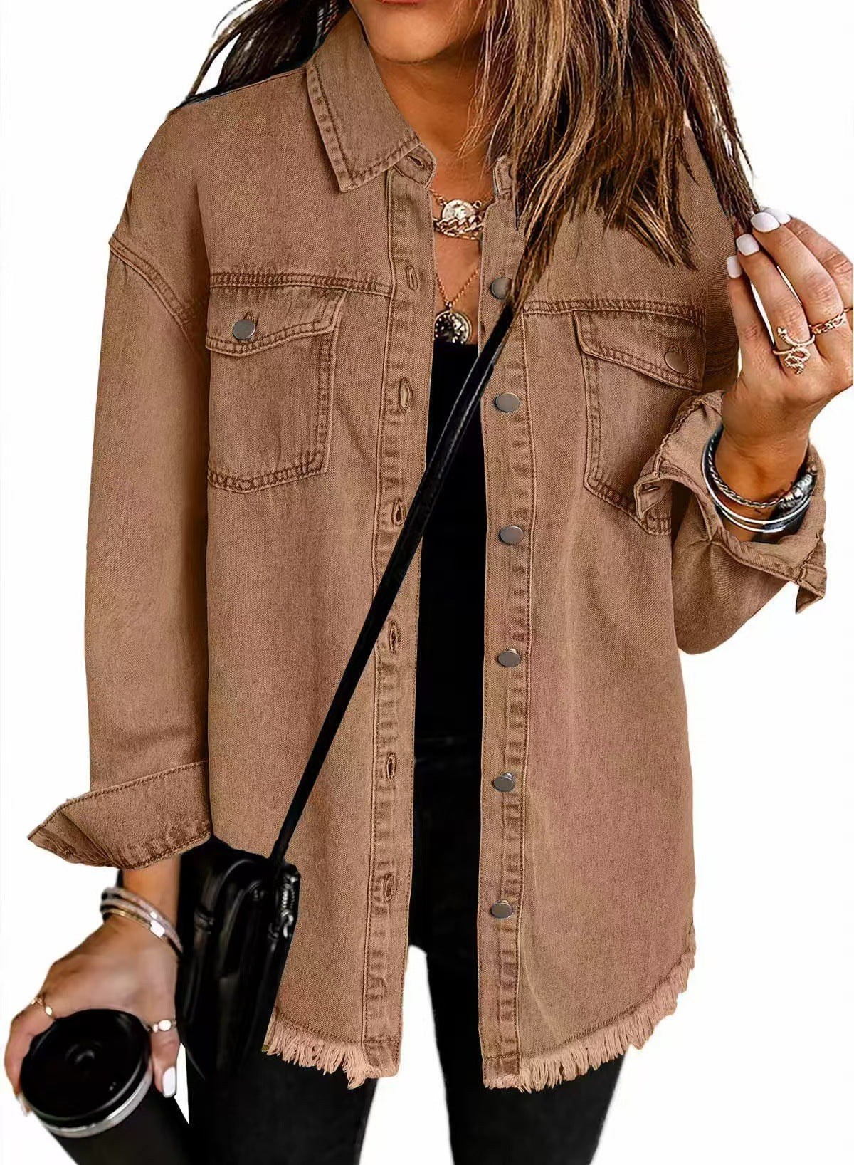 Klassische Jeansjacke für jeden Tag 