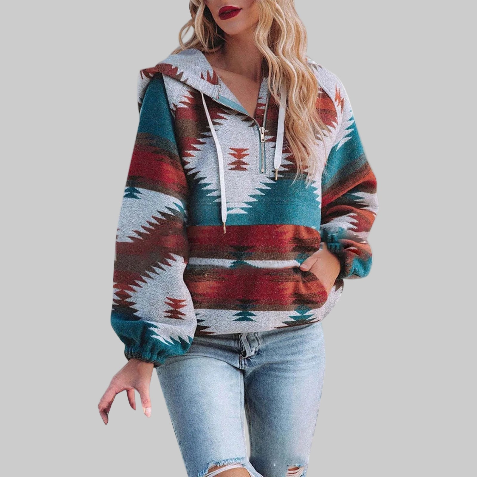 Jillian | Langarm-Kapuzenpullover