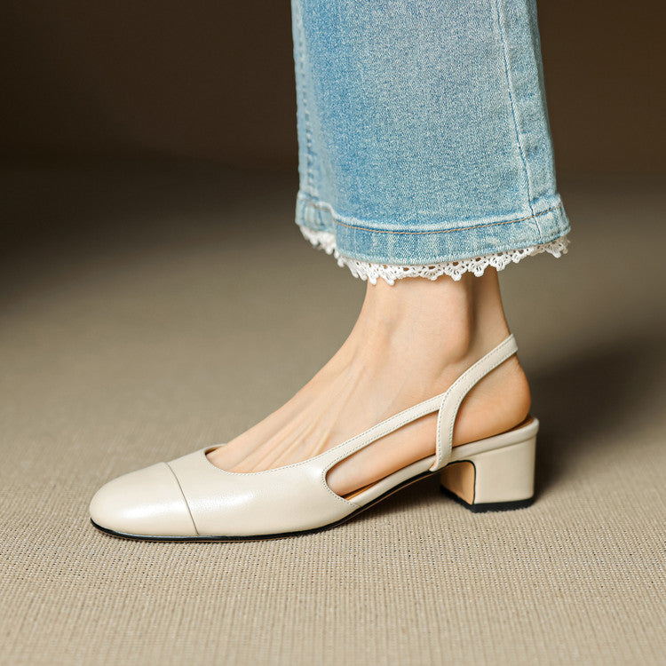 Mica | Pumps aus echtem Leder 