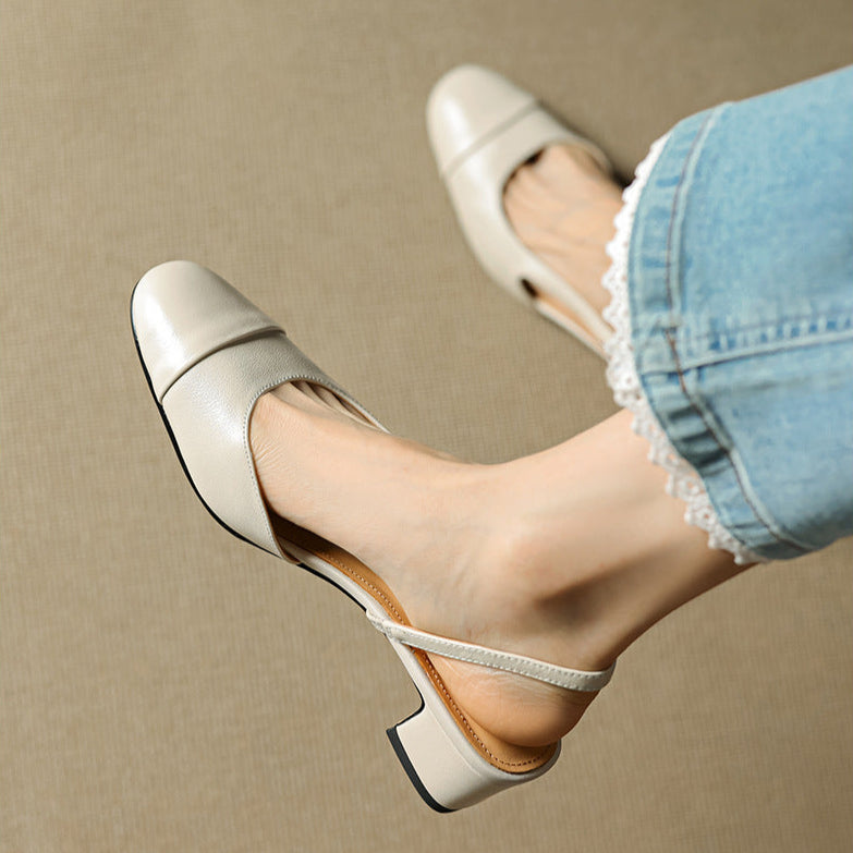 Mica | Pumps aus echtem Leder 