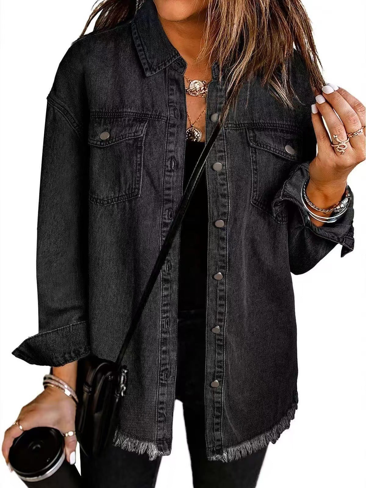 Klassische Jeansjacke für jeden Tag 
