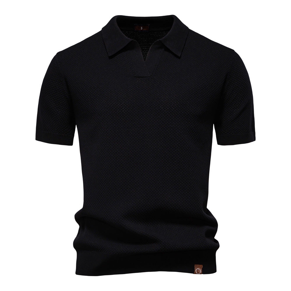Ulrich – Strukturiertes Poloshirt 