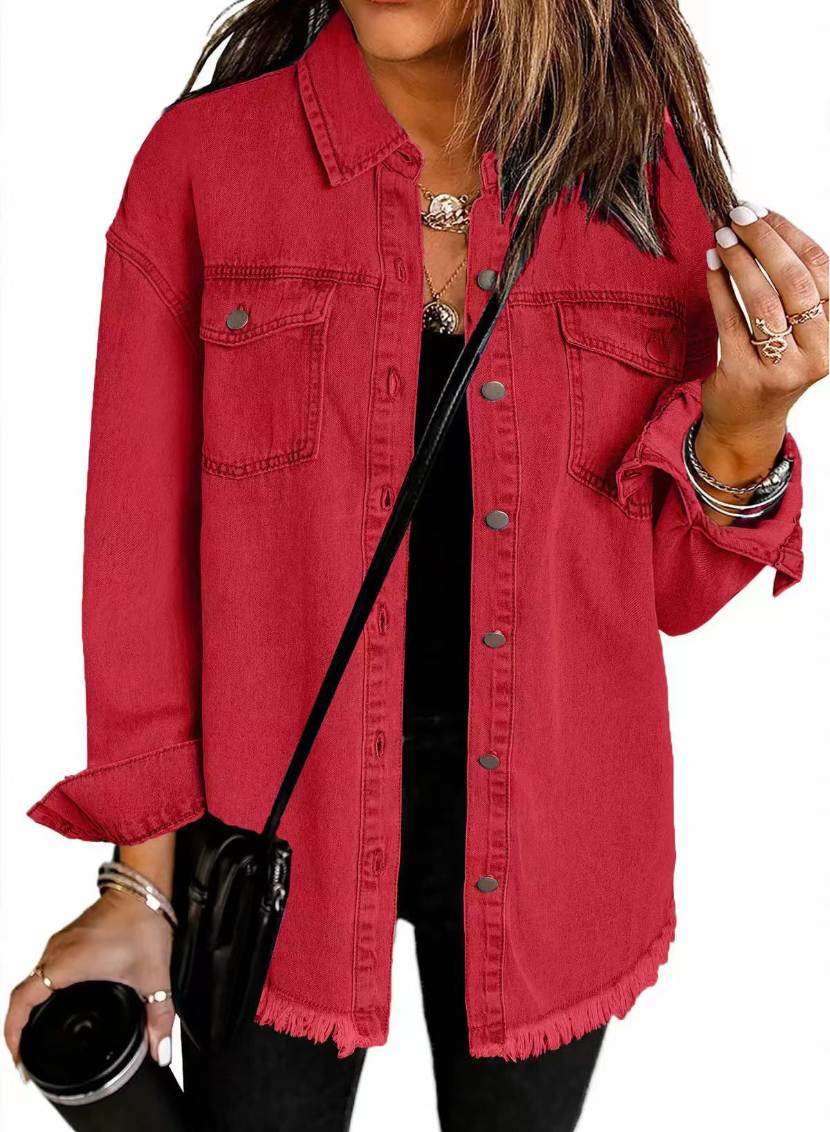 Klassische Jeansjacke für jeden Tag 