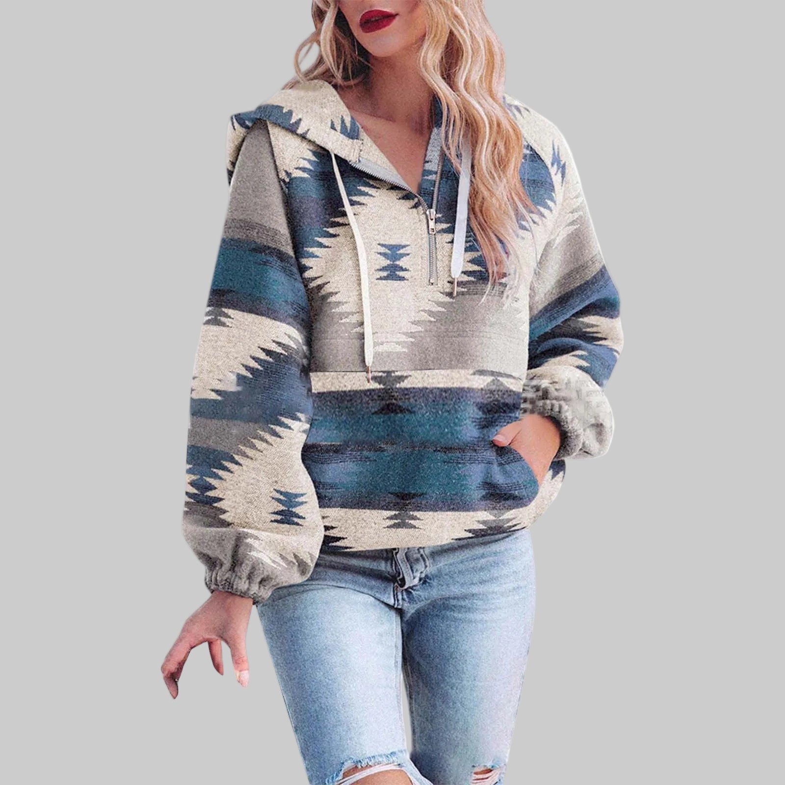 Jillian | Langarm-Kapuzenpullover