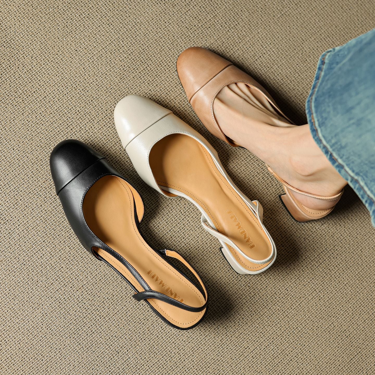 Mica | Pumps aus echtem Leder 