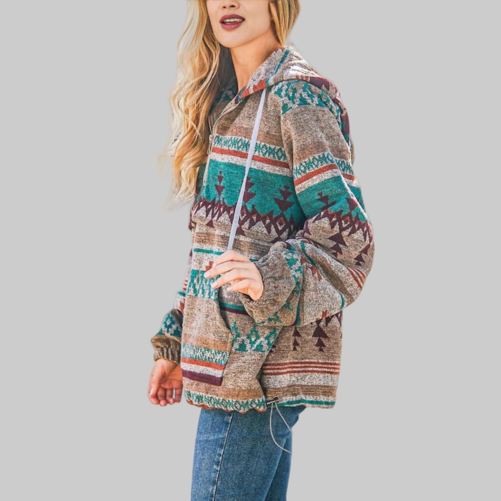 Jillian | Langarm-Kapuzenpullover
