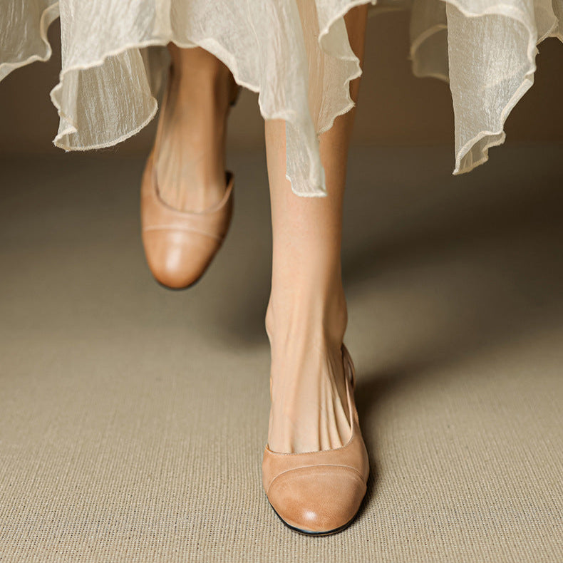 Mica | Pumps aus echtem Leder 