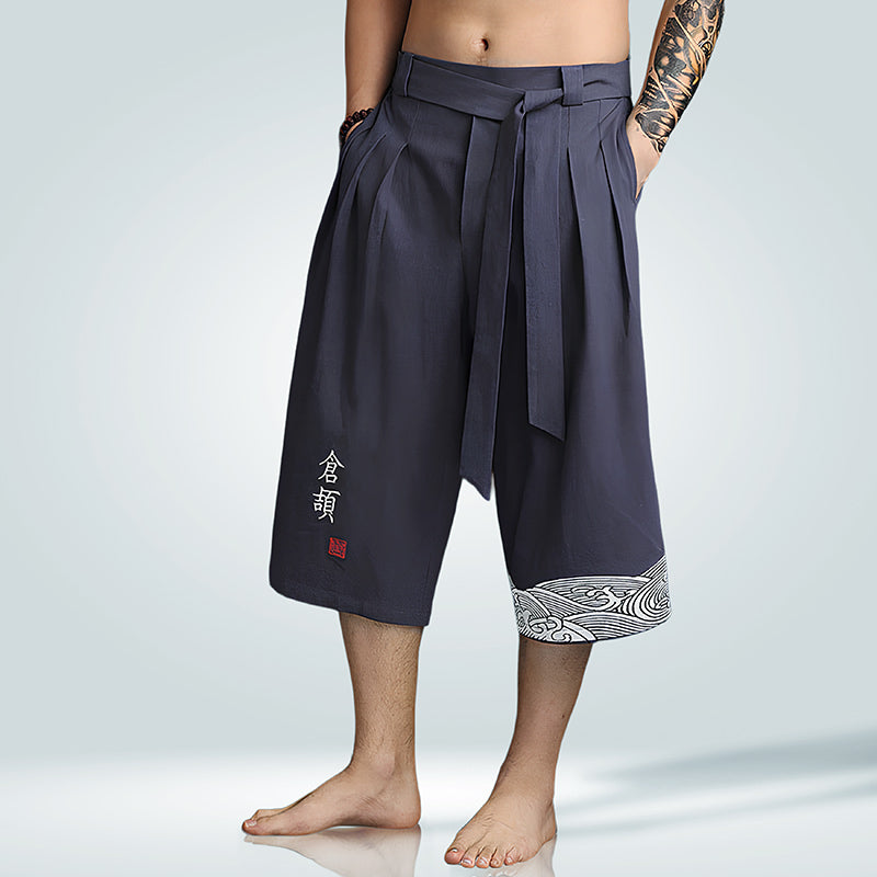 Taro – Kurze japanische Komforthose