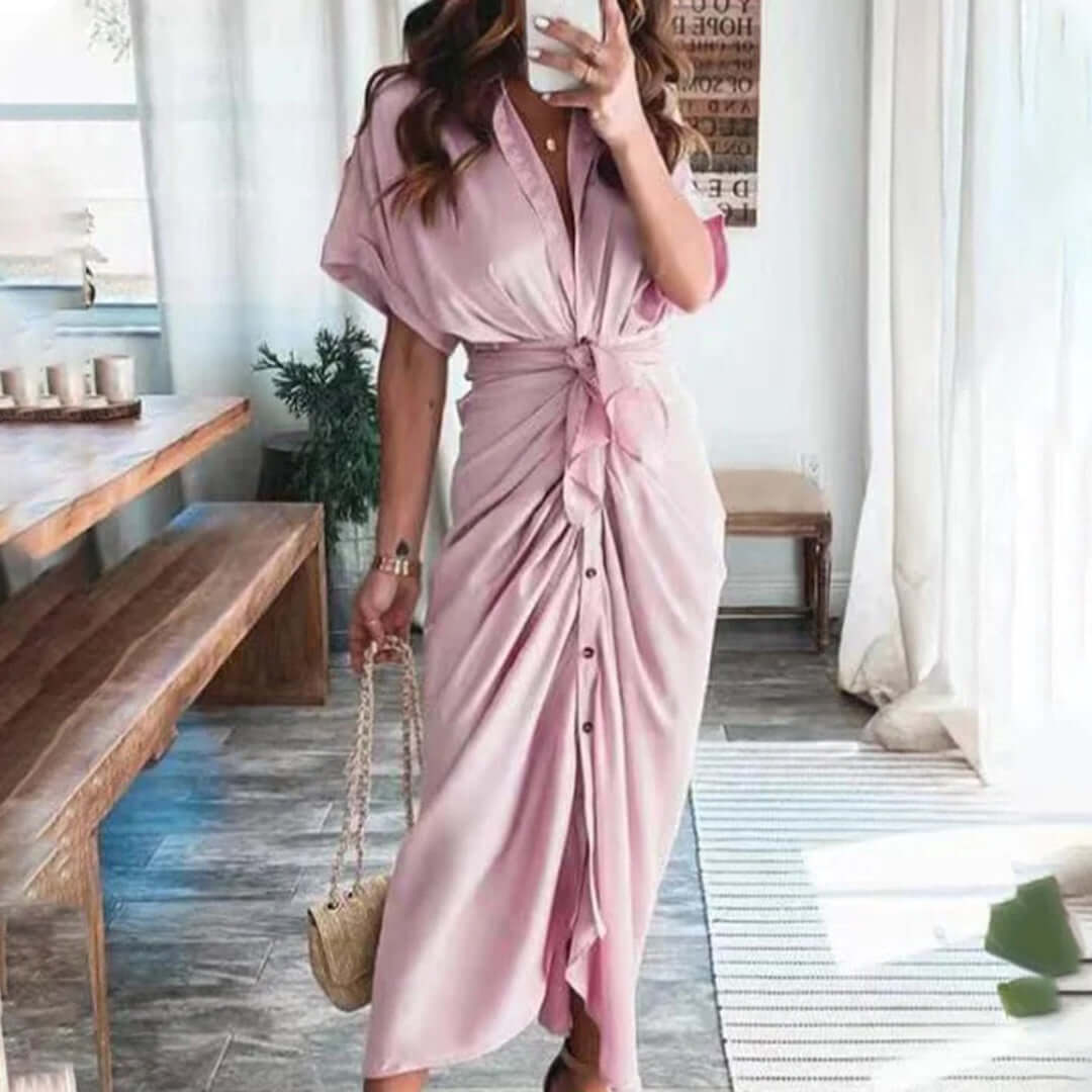 Rosalie | Lässig elegantes Hemdkleid