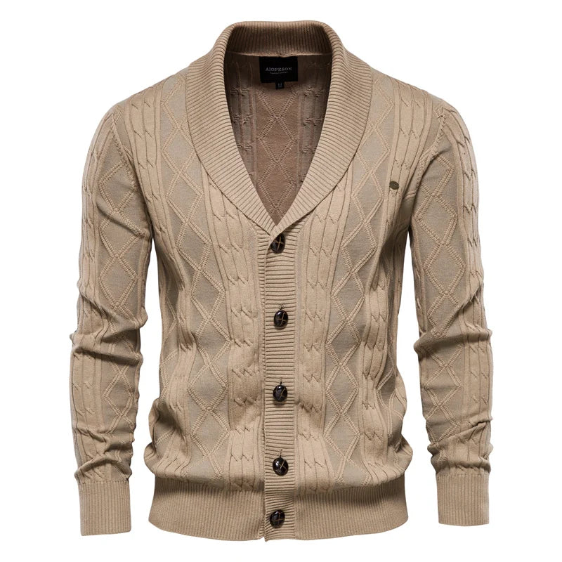Koelman | Herren-Cardigan mit Knopfverschluss