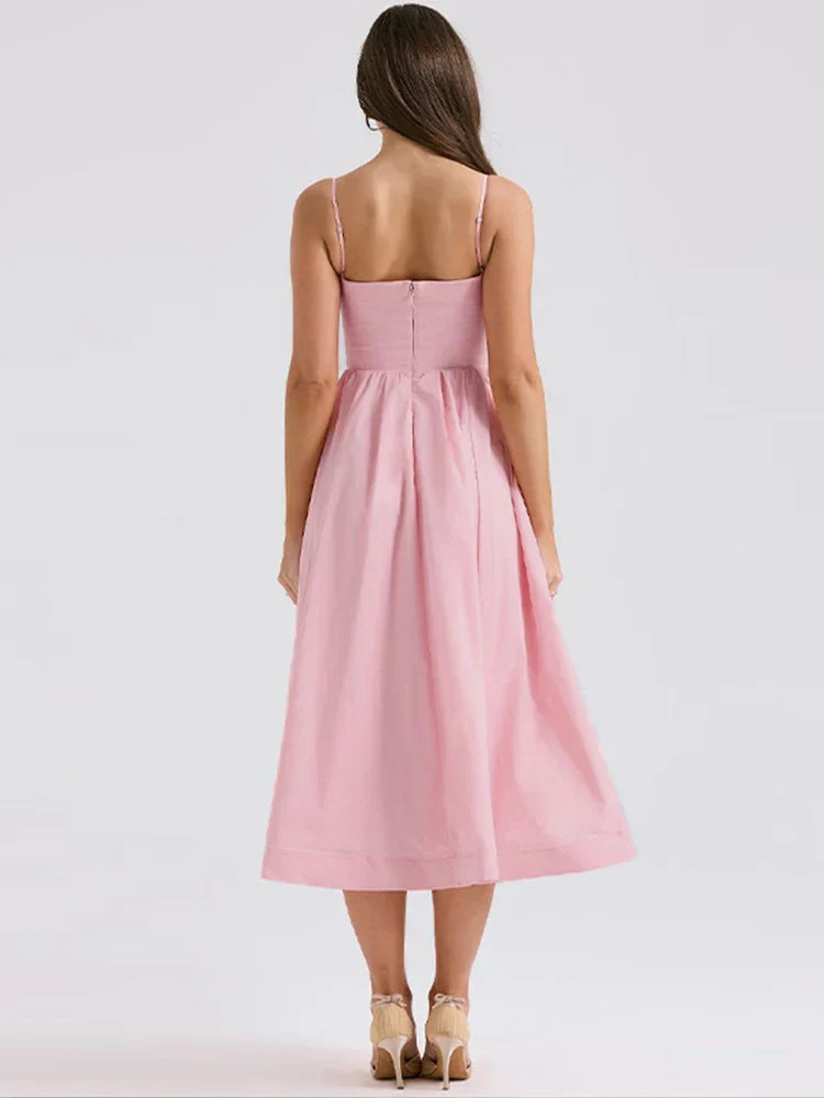Louisa | Elegantes A-Linien-Maxikleid