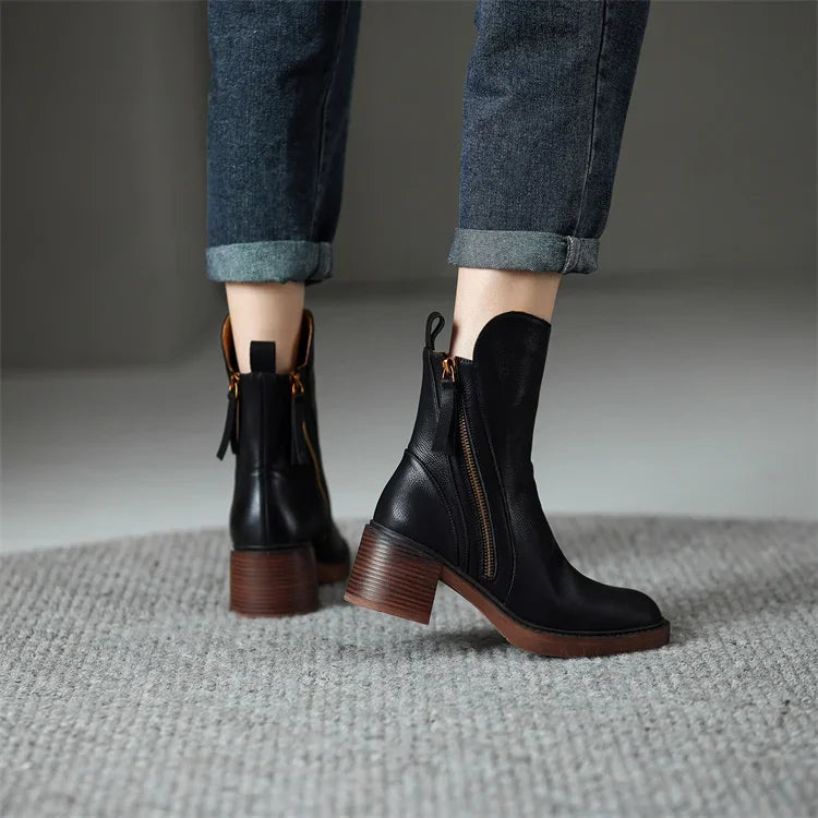 Novessa | Stiefel mit Absatz 
