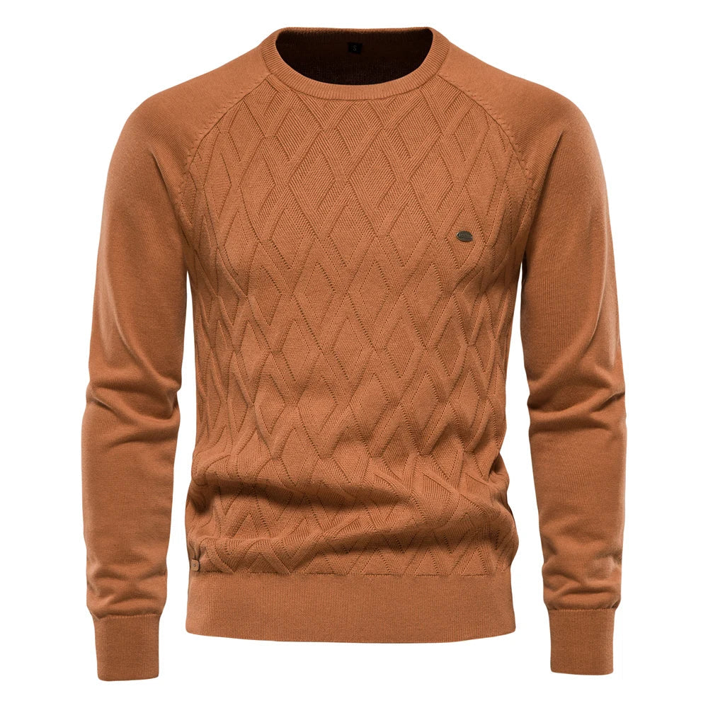 Koelman | Herrenpullover mit Karomuster