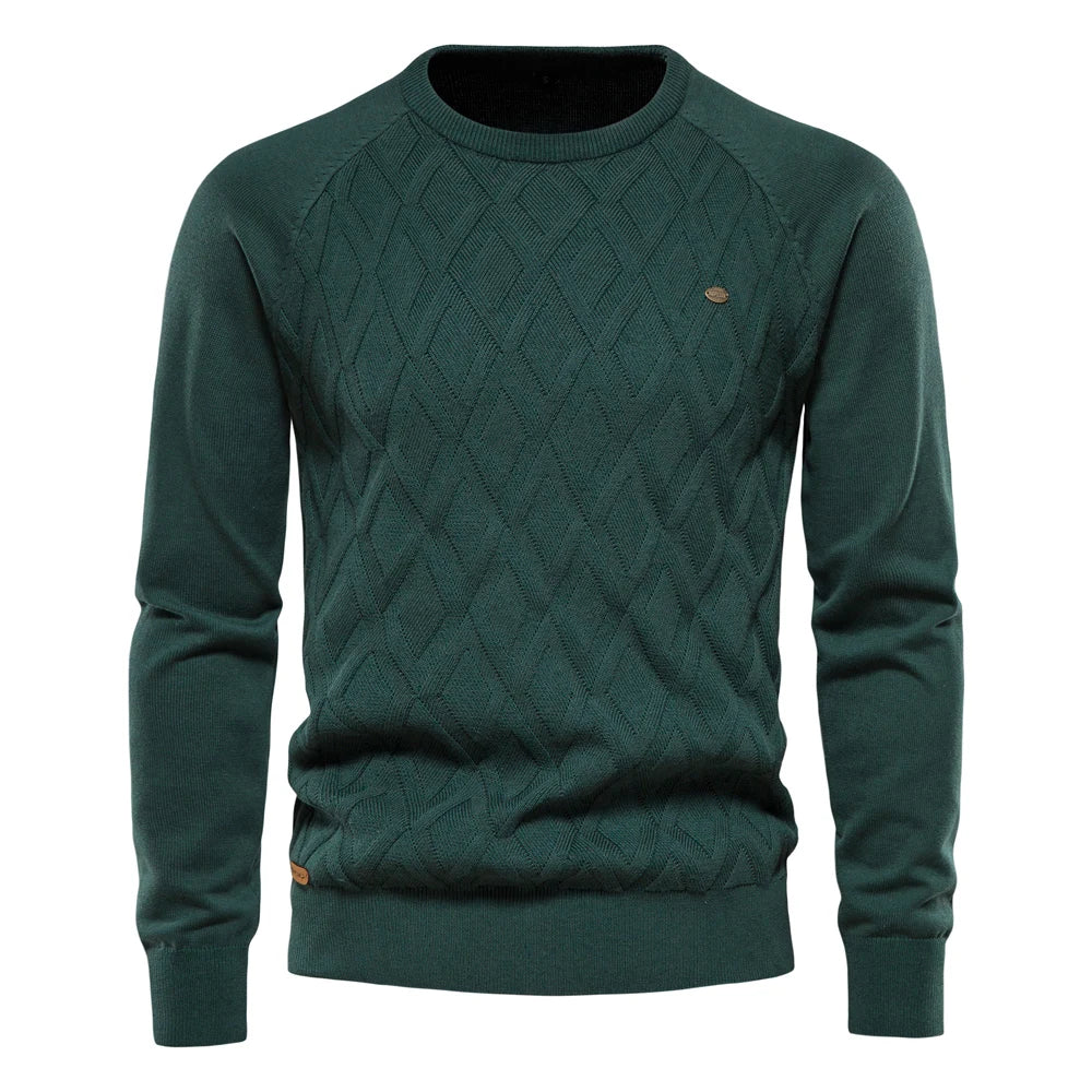 Koelman | Herrenpullover mit Karomuster