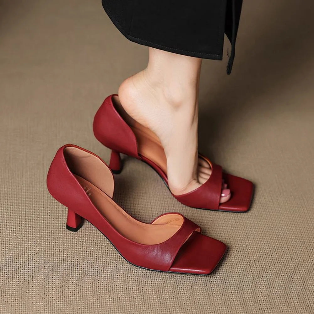 Valerie | Leder Heels 
