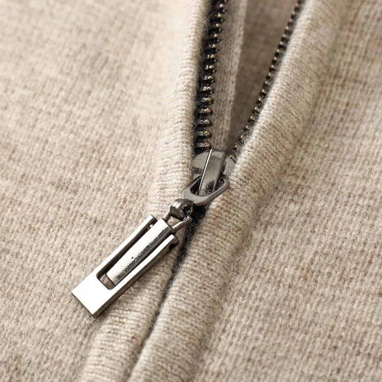 Joseph | Kaschmir-Kapuzenpullover mit Reißverschluss