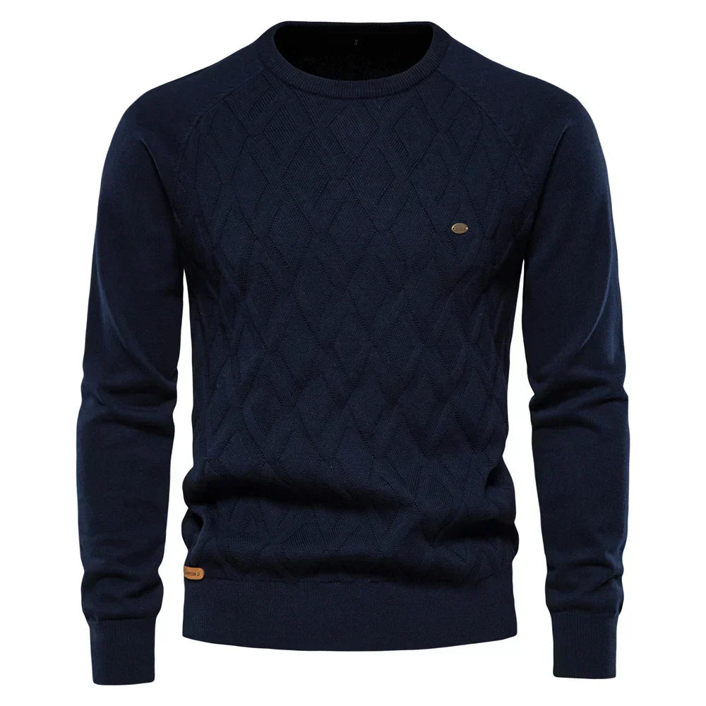 Koelman | Herrenpullover mit Karomuster