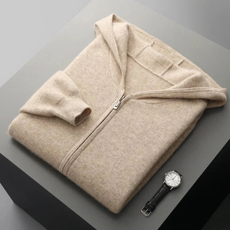Joseph | Kaschmir-Kapuzenpullover mit Reißverschluss