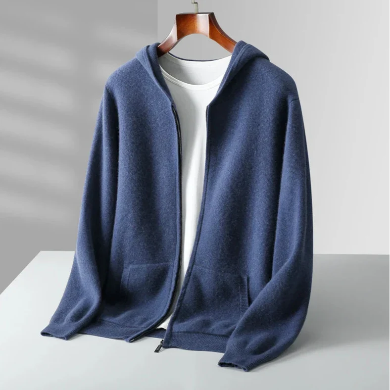 Joseph | Kaschmir-Kapuzenpullover mit Reißverschluss