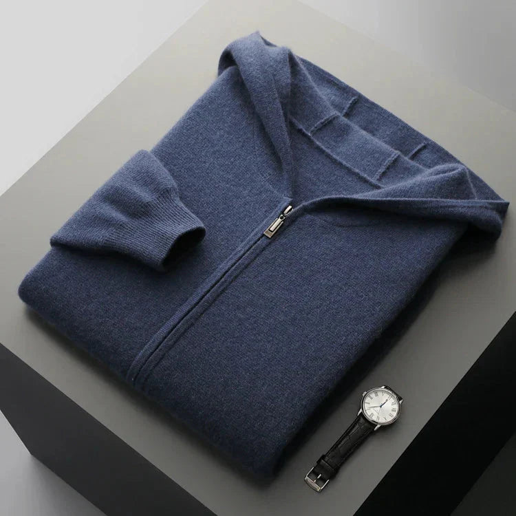 Joseph | Kaschmir-Kapuzenpullover mit Reißverschluss