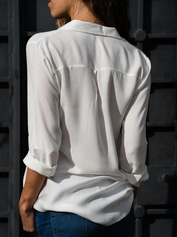 Wanda | Elegante Damenbluse