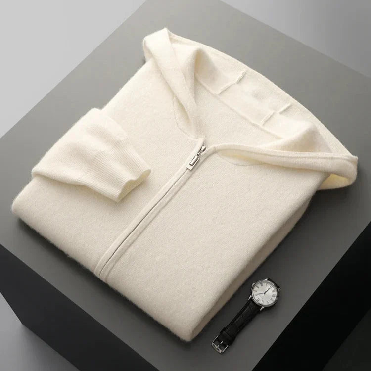 Joseph | Kaschmir-Kapuzenpullover mit Reißverschluss