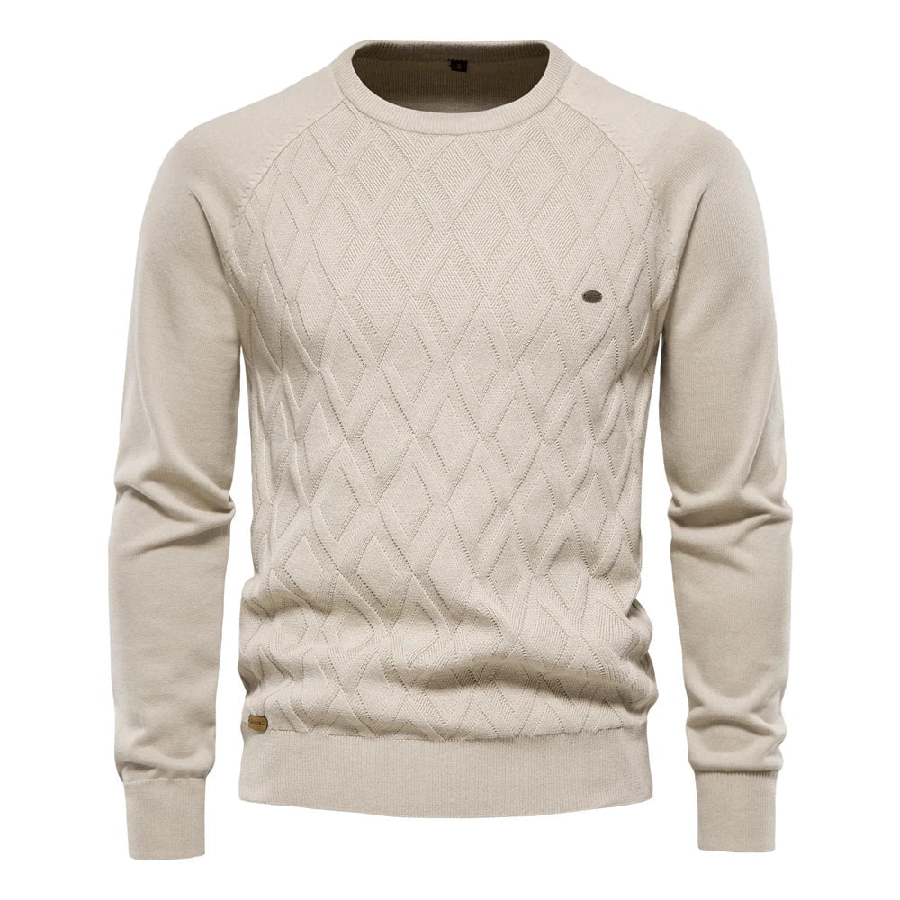 Koelman | Herrenpullover mit Karomuster