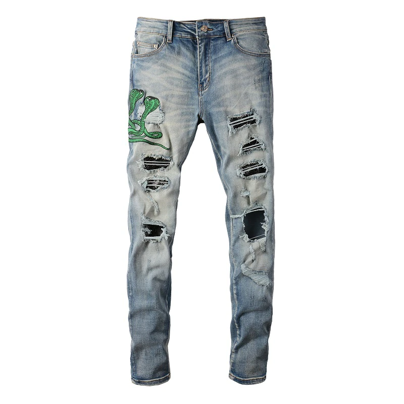 Schlangenjeans