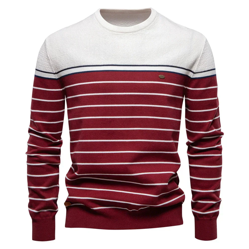 Koelman | Herrenpullover mit Streifenmuster 