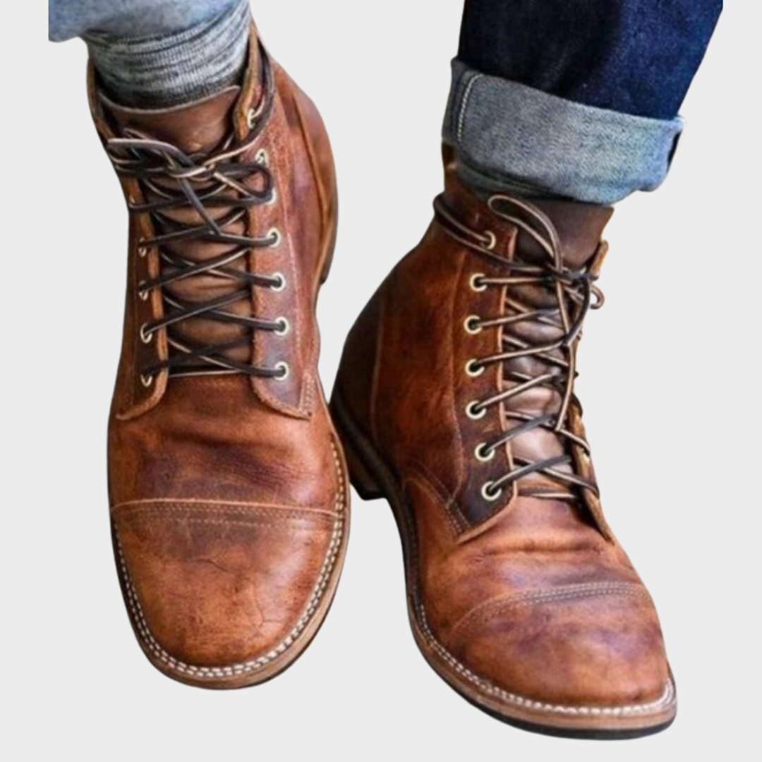 Edward | Stiefeletten aus Kunstleder
