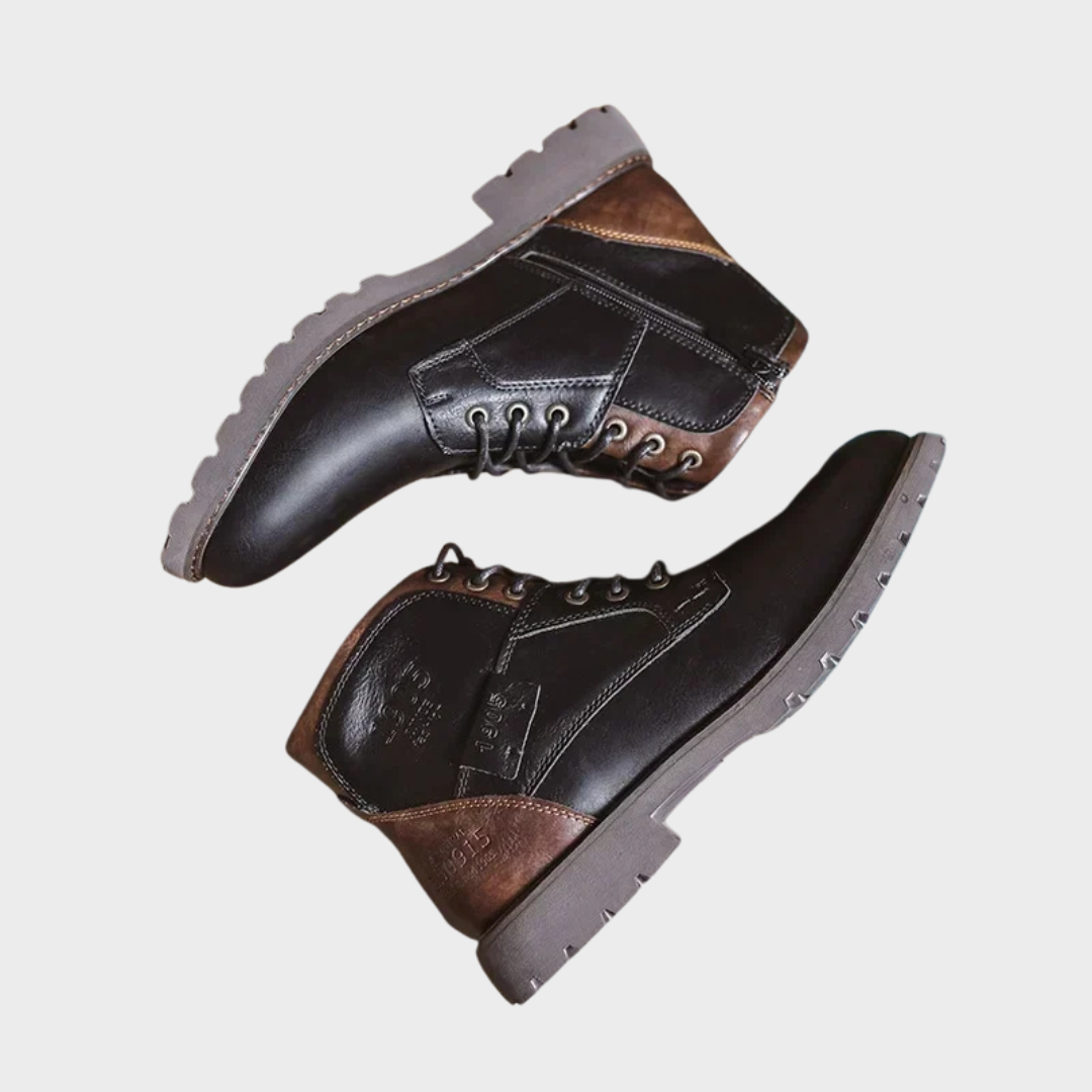 Christopher | Stiefeletten aus Kunstleder