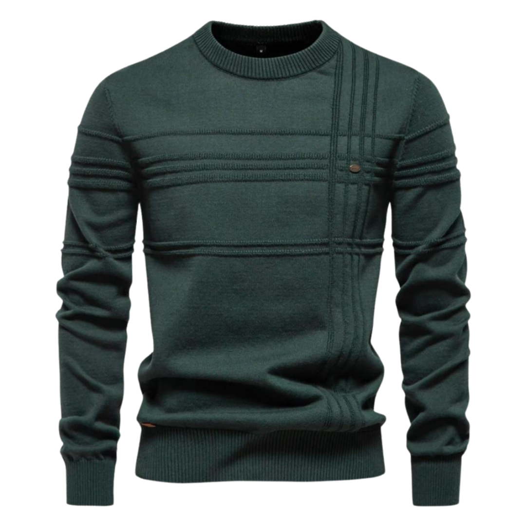Koelman | Stylischer Herrenpullover mit Karo-Design 