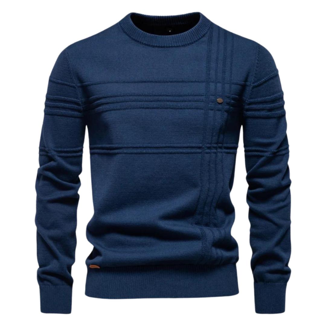 Koelman | Stylischer Herrenpullover mit Karo-Design 